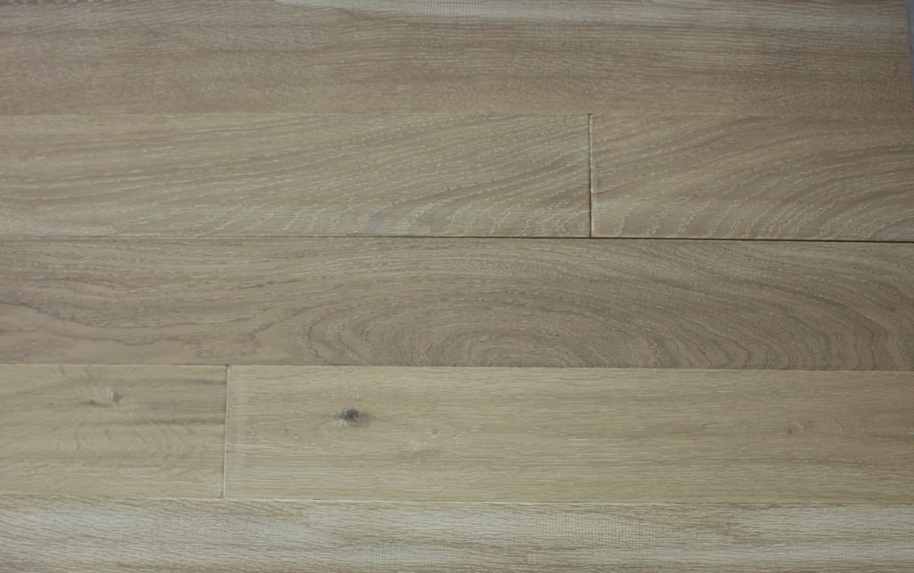 5 inch Wire Brushed Oak White Wash Flooring